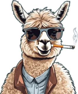 Jokeuhl alpaca mascot